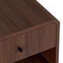 Nordure Mesita de Noche Milano Walnut